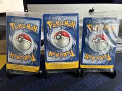 Sealed 2001 Entei Reverse Holo Pokemon Neo Discovery Black Star Movie Promo VTG - Image 2