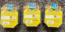 Pokemon Hidden Fates Tin Charizard, Raichu, Gyarados - Set of 3 - Factory Sealed - Image 2
