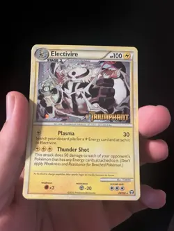Pokemon TCG 2010 HG/SS Prerelease Promo Electivire Holo 20/102 Great Cond Rare - Image 1