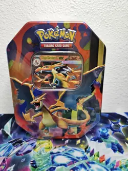 Pokemon Mega Charizard Y EX Tin Box Sealed English - Image 1
