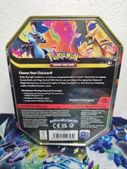 Pokemon Mega Charizard Y EX Tin Box Sealed English - Image 2