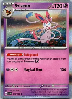 Sylveon 040/131 Holo Rare Prismatic Evolutions Pokemon Near Mint - Image 1