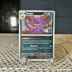 Gengar 050/088 Reverse Holo Rare Pokemon TCG Perfect Order - NM/M - Image 1