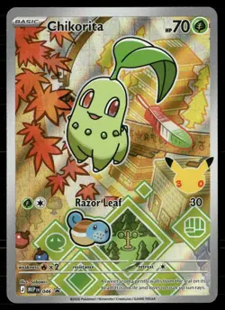 Chikorita 046 Promo ME: Mega Evolution Promo Pokemon Holo Near Mint - Image 1
