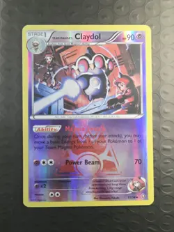 Team Magma's Claydol 11/34 Double Crisis Reverse Holo Rare Pokemon 2015 NM - Image 1