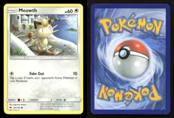 Meowth 101/147 Burning Shadows NM/M Pokemon - Image 3