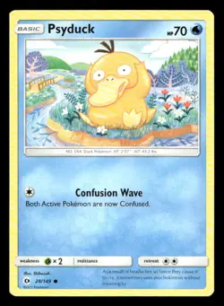 Psyduck 28/149 SM Base Set NM/M Pokemon - Image 1