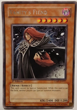 Vanity's Fiend CDIP-EN017 Cyberdark Impact 1st Edition - Image 1