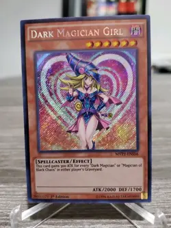 Dark Magician Girl - MVP1-ENS56 - LP - Secret Rare - 1st ed - Yugioh - Image 1