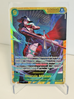 Dracule Mihawk - OP14-119 OP14-119 The Azure Sea's Seven Foil - Image 1