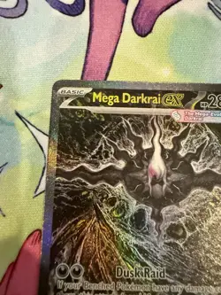 Mega Darkrai ex 116/084 Pitch Black Special Illustration Rare PokemonTCG English - Image 2