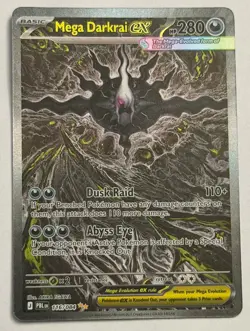Mega Darkrai ex 116/084 Me05: Pitch Black Holo SIR - Image 1