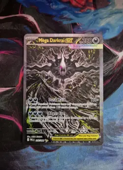 Pokemon TCG Mega Darkrai EX SIR 116/084 Pitch Black Near Mint English Pack Fresh - Image 1