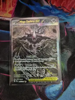 Pokemon TCG Mega Darkrai EX SIR 116/084 Pitch Black Near Mint English Pack Fresh - Image 3