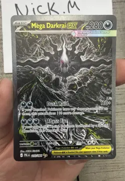 Pokemon TCG Mega Darkrai EX SIR 116/084 Pitch Black Near Mint English - Image 1