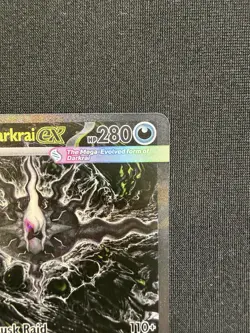 Mega Darkrai EX SIR Pitch Black 116/084 Full Art Holo Rare Pokemon TCG English - Image 3