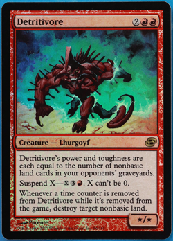 Detritivore FOIL Planar Chaos MINT Red Rare MAGIC MTG CARD (ID# 503548) ABUGames - Image 1