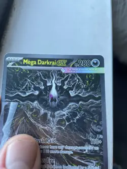 Mega Darkrai EX Pitch Black 116/084 Mint Pack Fresh Pokemon Card - Image 2