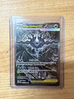 Mega Darkrai ex 116/084 Pitch Black Special Illustration Rare PokemonTCG English - Image 3