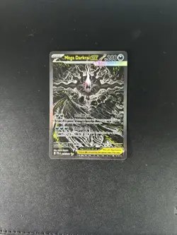 Mega Darkrai Ex 116/084 - Special Illustration Rare - Pitch Black Pokemon TCG 2 - Image 1