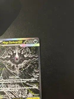 Mega Darkrai Ex 116/084 - Special Illustration Rare - Pitch Black Pokemon TCG 2 - Image 3