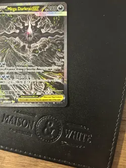 Mega Darkrai Ex 116/084 - Special Illustration Rare - Pitch Black Pokemon TCG 2 - Image 4