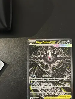 Mega Darkrai Ex 116/084 - Special Illustration Rare - Pitch Black Pokemon TCG 2 - Image 5