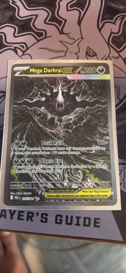 Pokemon TCG Mega Darkrai EX SIR 116/084 Pitch Black Pack Fresh Near Mint - Image 1