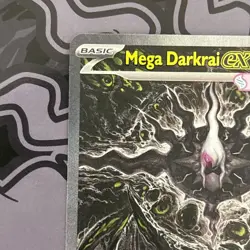 Pokemon TCG Mega Darkrai EX SIR 116/084 Pitch Black Pack Fresh Near Mint - Image 3