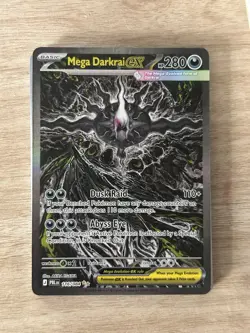 Mega Darkrai EX SIR 116/084 Pitch Black Pokemon TCG PACK FRESH IN HAND - Image 3
