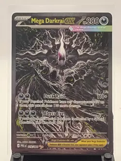 Mega Darkrai ex SIR 116/084 Me05: Pitch Black Holo - Raw - Near Mint - Image 1