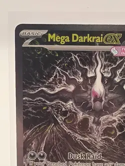 Mega Darkrai ex SIR 116/084 Me05: Pitch Black Holo - Raw - Near Mint - Image 2
