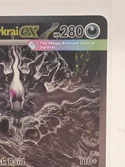 Mega Darkrai ex SIR 116/084 Me05: Pitch Black Holo - Raw - Near Mint - Image 3