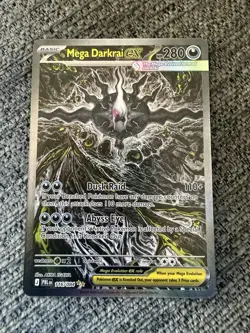 Pokemon TCG Mega Darkrai EX 116/084 Pitch Black Mint Pack Fresh - Image 1