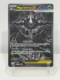 Pokemon Pitch Black Mega Darkrai ex 116/084 Special Illustration Rare Near Mint - Image 1