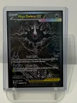 Pokemon Pitch Black Mega Darkrai ex 116/084 Special Illustration Rare Near Mint - Image 4