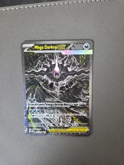 Mega Darkrai Ex Pitch Black 116/084 Pokemon Card English - Image 1