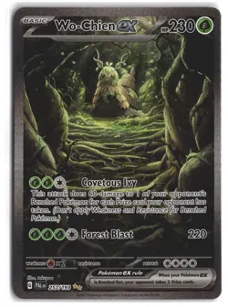 Wo-Chien ex 257/193 Special Illustration Rare Paldea Evolved Pokemon Holo NM - Image 1