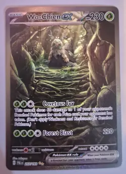 Wo-Chien ex 257/193 Special Illustration Rare Paldea Evolved Pokemon Holo NM - Image 1