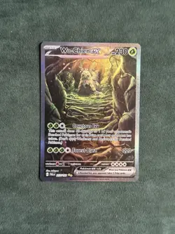Pokemon Wo-Chien ex 257/193 Special Illustration Rare Paldea Evolved SIR NM/M - Image 1