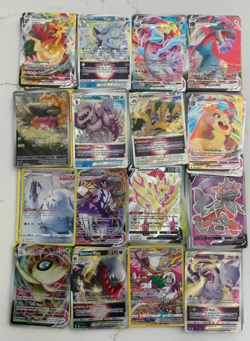 Bulk Pokemon Cards Lot 1000 Near Mint | 100 HOLO/Rev Holo NO Energy | 1V/EX Card - Image 1