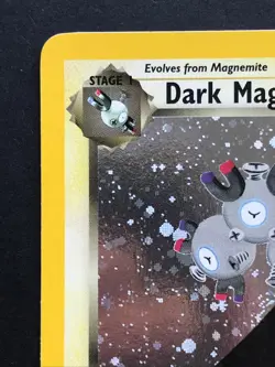 Dark Magneton 11/82 Holo SWIRL Team Rocket Holo Rare WOTC Vintage - Image 5