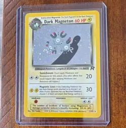 WOTC Dark Magneton 11/82 Team Rocket Unlimited 2000 Holo - Image 1