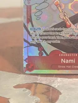 Nami OP01-016 (Gift Collection 2023) One Piece Promotion Cards Foil English NM - Image 4