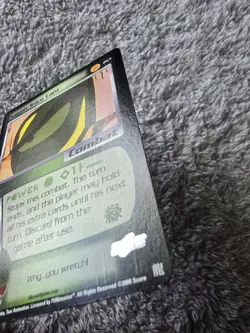 DBZ Dragon Ball Z Saiyan Truce Card 203 CCG Limited Saiyan Saga MP - Image 3
