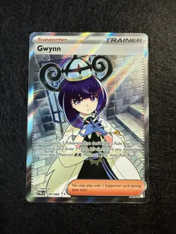 Gwynn 109/084 Ultra Rare - Pitch Black - Pokemon TCG Card Game NM - Image 1
