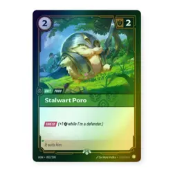 Stalwart Poro (Foil) - 052/298 - Riftbound Promotional Cards (OPP) - Image 1