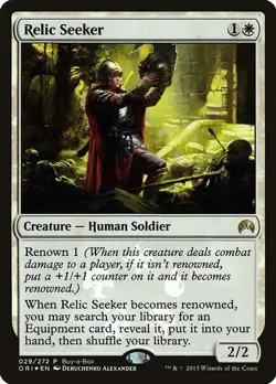 NM Foil - Relic Seeker [BABP - 29] Buy-A-Box Promos - Image 1
