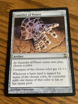 MTG Gauntlet Of Power - Time Spiral #255 - Image 1