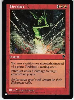 FIREBLAST C NEAR MINT - Image 1
